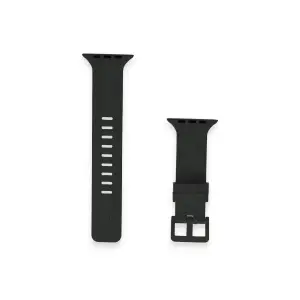 Watch 38mm Kr408 Çizgili  Kordon - Siyah