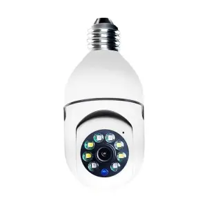 WiFi Kontrollü HD Çözünürlüklü Gece Görüşlü Çift Işıklı Hareket Sensörlü IP Güvenlik Kamerası