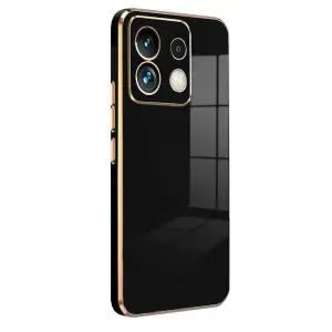 Xiaomi Poco M6 Pro 4g Kılıf Volet Silikon - Siyah