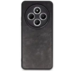 Xiaomi Redmi 14c Kılıf Aras Deri Kapak - Siyah