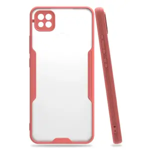 Xiaomi Redmi 9c Kılıf Platin Silikon - Pembe
