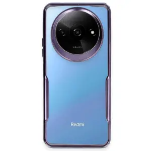 Xiaomi Redmi A3 4g Kılıf Boyi Silikon Kapak - Derin Mor