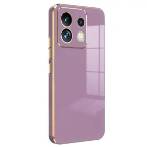 Xiaomi Redmi Note 13 5g Kılıf Volet Silikon - Mor