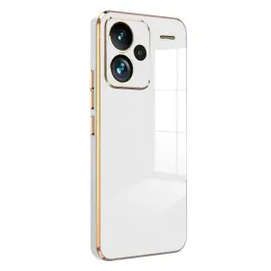 Xiaomi Redmi Note 13 Pro Plus Kılıf Volet Silikon - Beyaz