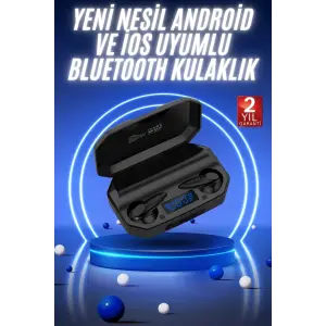 Yeni Nesil Android ve İOS Uyumlu Siyah Profesyonel Oyuncu Kulaklığı