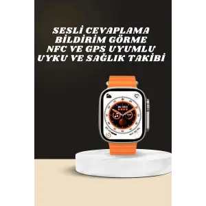 Yeni Nesil Ultra Akıllı Saat Adımsayar Uyku Takibi Nabız Sensörü