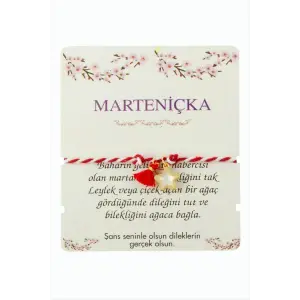 Yıldız Püskül Marteniçka İp Bileklik