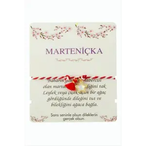 Yıldız Püskül Marteniçka İp Bileklik
