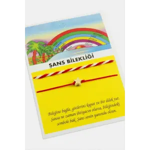 Yıldız Şans İp Bileklik