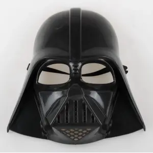 Yıldız Savaşları Star Wars Maskesi Darth Vader Maskesi Siyah Renk Bx40