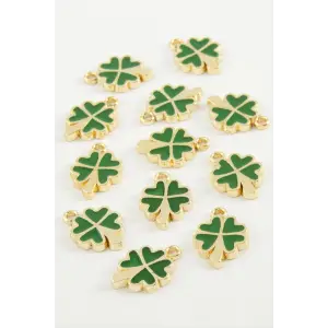 Yonca Tek Kulplu Mineli Bileklik ve Kolye Ucu Aparatı 1 Adet