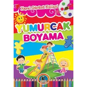 Yumurcak Boyama Kitabı (8  Takım)