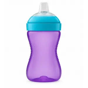 Yumuşak Uçlu Bardak 300 ml Mor