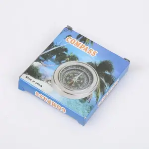 Yuvarlak Metal Kasa Dalı Pusula 80mm