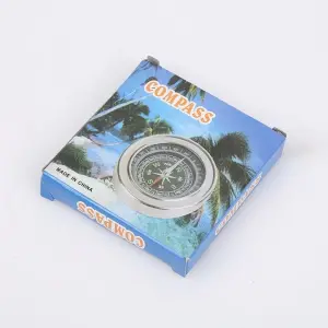 Yuvarlak Metal Kasa Dalı Pusula 80mm