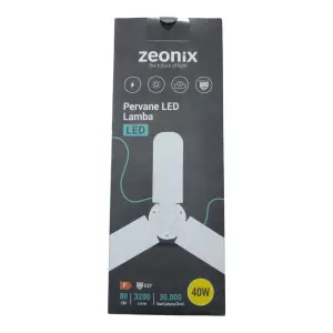 Zeonix 40w 3 Kanatlı Pervane Ampul