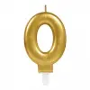 0 Rakam Mum Gold Renk Bx40