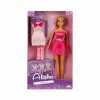 01423 SUN-RST-SIS-MNK- Alisha Gece Elbiseli Bebek Seti 29cm - Sunman
