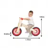 02 001 NessiWorld Freestyle Cycle - Ahşap Bisiklet Pedalsız / +24 ay