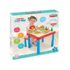 03 477 ÇALIŞMA MASASI KIRMIZI MAVİ