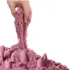03688 , Aksesuarlı Pembe Kinetik Oyun Kumu 500 gr
