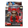 1:24 Sesli ve Işıklı Dönüşebilen Robot 22 cm