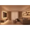 1 Adet 5 Metre CATA CT 4541 İç Mekan 216 Çipli COB Şerit LED 2700K Amber Işık 12V