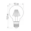 1 Adet CATA CT 4354 Glop Led Rustik Ampul 6W 3200K Gün Işığı E27 Duy