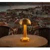 1 Adet CATA CT 8429 Lizbon Gold Kasa Şarjlı Masa Lambası 3 Renk