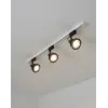 1 Adet NOAS YL29 3302 Paris 33W Siyah Kasa Ray Spot 3200K Gün Işığı