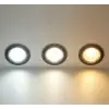 1 Adet NOAS YL38 0530 Siyah Kasa Led Spot 5W 3 Renkli