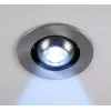 1 Adet NOAS YL94 0103 Satin Kasa 1W Led Spot Mavi Işık