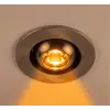 1 Adet NOAS YL94 0106 Satin Kasa 1W Led Spot Amber Işık