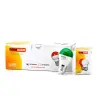 10 Adet 1w E27 Yeşil Yuvarlak Gece Lambası Led Ampul Eamp-075 Bx40