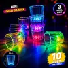 10'lu Led Işıklı Parti Bardağı Seti Bx40