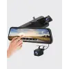 10 İnç Tam Dokunmatik Dikiz Aynası Kamera Ön Arka Full HD