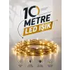 10 Metre Led Işık Gün Işığı Her Ortama Uygun Ampüllü