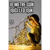10 Metre Şerit Led Gün Işığı Led Işık Süsleme Parti Malzemesi Konsept