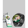 100mAh Şarjlı Akıllı Saat – Mesaj Bildirimi, Müzik Kontrolü ve Ergonomik Tasarım