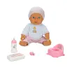 1030141 Sesli Bebelou Tuvalet Zamanı Bebek Seti 32 cm -Sunman