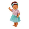 1060011 Lila Sesli lı Et Bebek 60 cm