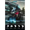 1080P Video Kayıt Özellikli, Su Geçirmez ve Bluetooth 5.4 Motorcu Interkom Kulaklığı