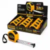 12 Adet 3mt X 16mm Otomatik Çelik Şerit Metre Stoplu Bx40