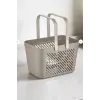 12li Gri Çok Amaçlı Kulplu Sepet Mutfak Banyo Organizer Ekonomik Set