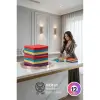 12li Lüks Mikrofiber Bez Seti: İz Bırakmayan Ultra Emici
