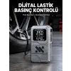 12.000 mAh Akü Takviye Destekli LED Işıklı Araç Kompresörü