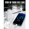 120W Şarj Aleti Type-C Uyumlu Turbo Şarj Aleti Yeni Nesil