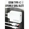 120W Şarj Aleti Type-C Uyumlu Turbo Şarj Aleti Yeni Nesil