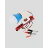 12V LED Ampul Timsah Kıskaçlı Taşınabilir Aydınlatma