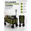 130 KG Taşıma Kapasiteli Katlanabilir Wagon Taşıma Arabası